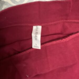 Burgundy skirt